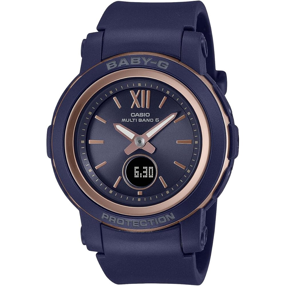 Casio Baby-G Solar Radio-Controlled Watch BGA-2900-2AJF Women s Blue Color
