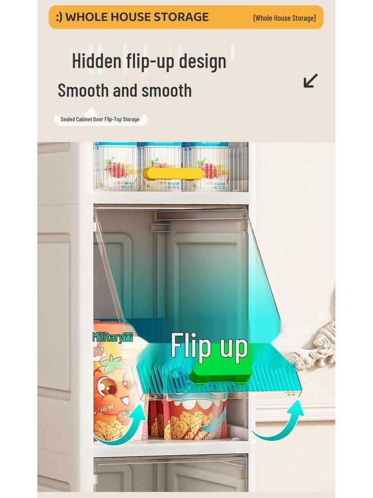 Ultra-Narrow Storage Shelf: Multi-Layer Kitchen, Bathroom Side & Toilet Organizer Cabinet