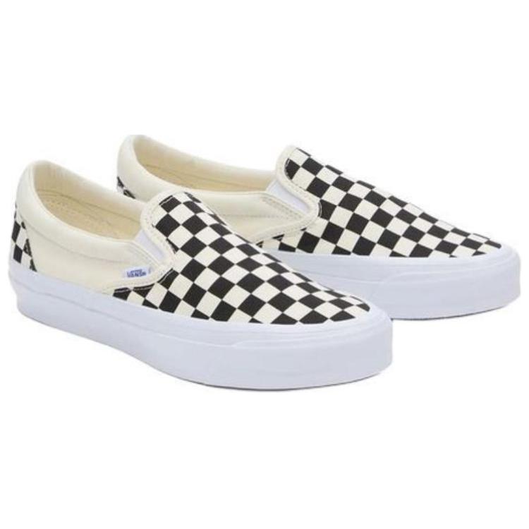 Vans Slip-On Reissue 98 LX Checkerboard Black Unisex Sneakers VN000CSE2BO1