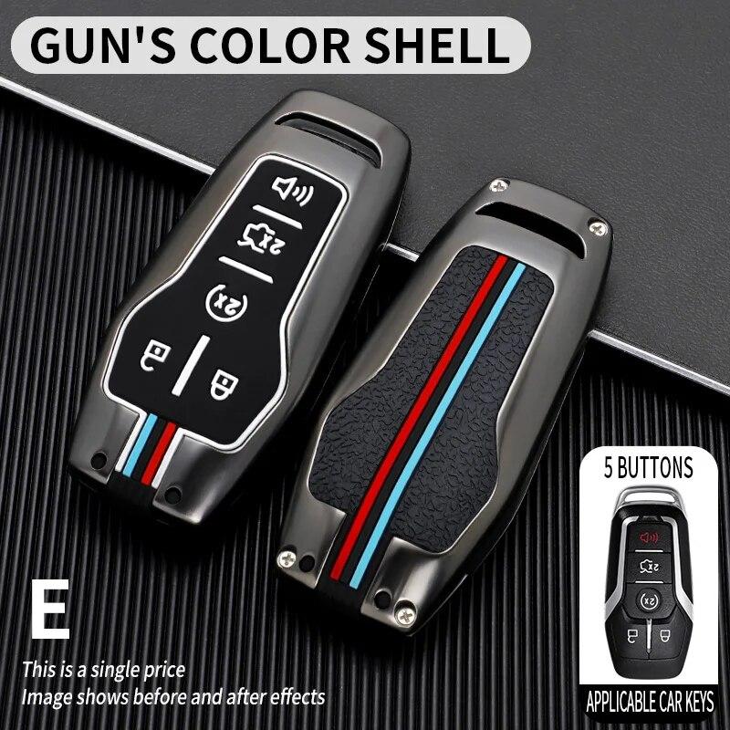 

Автомобильный брелок из углеродного волокна, чехол-держатель для Ford Fusion Explorer Mustang Edge F-150 Mondeo для Lincoln MKZ MKC MKX