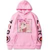 Darling In The Franxx Zero Two Hoodie Men Women Harajuku Pullover Street Wear Unisex Autumn Winter Plushed Sweater