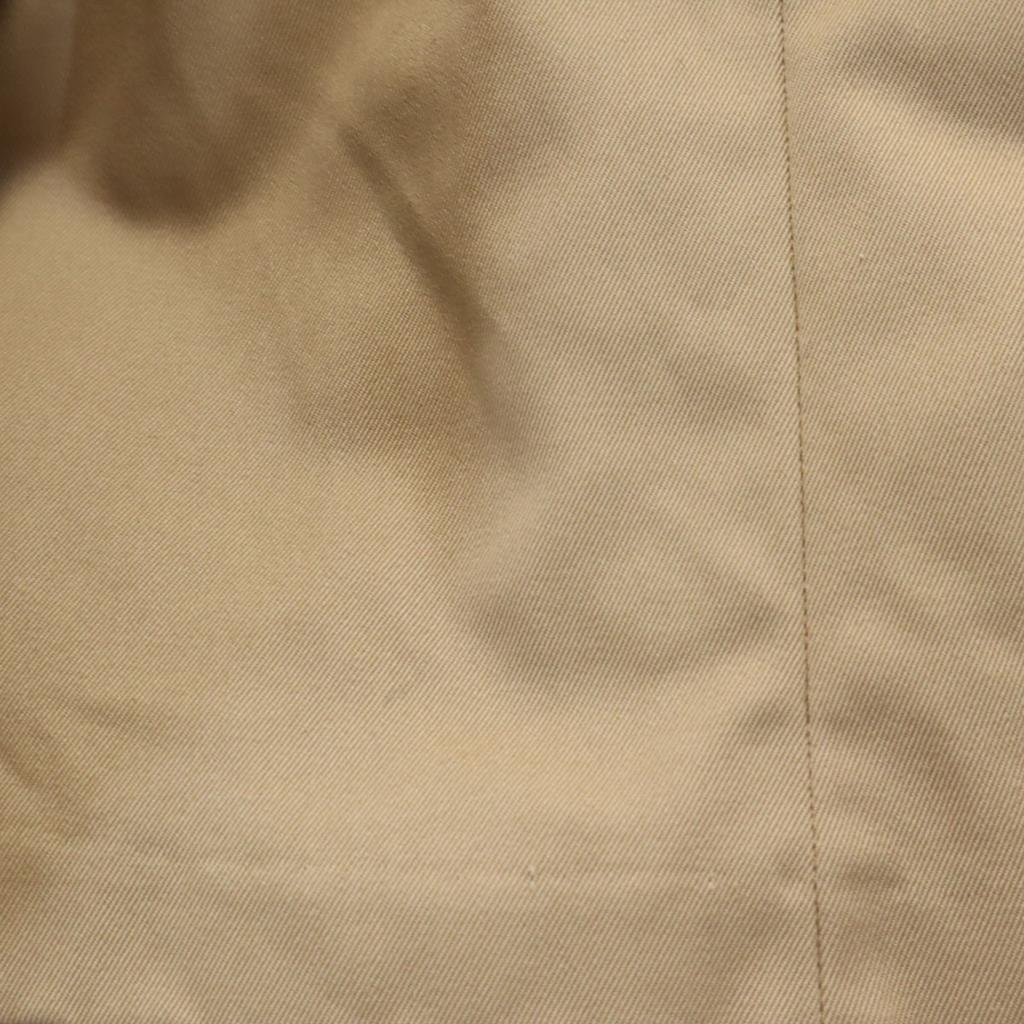 Danton Long Length Tuck Chinos Skirt 34 Beige Women Used