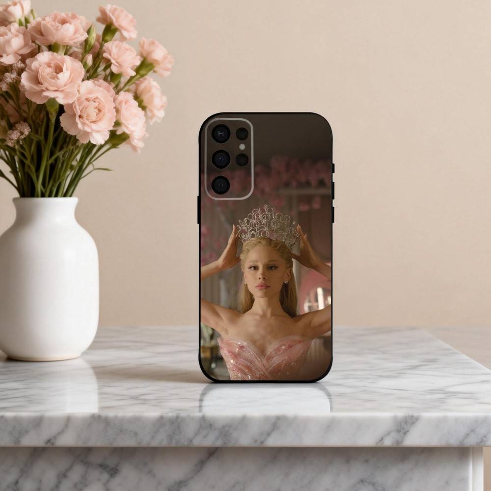 

A-Ariana Singer G-Grande YesS Phone Case For Samsung S25,24,23,22,30,21,10,9,Ultra,Plus,Lite,FE,4,5 G Soft Black Case Samsung S225G