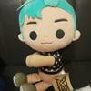 [USED] With Tags. TinyTAN Special Clingy Plush Toys (2 Figures) & Blanket.