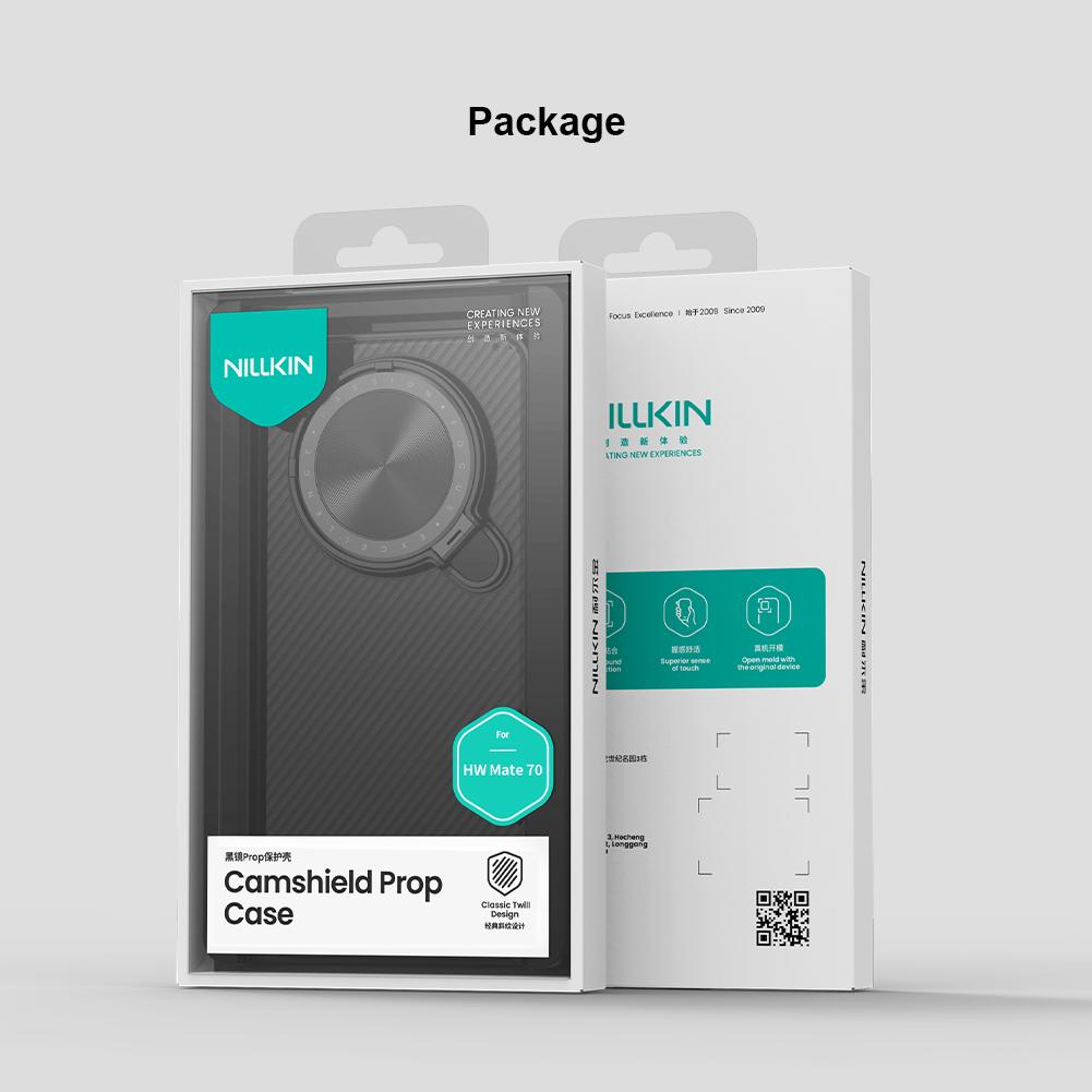 NILLKIN Für Huawei Mate 70 Telefon Fall CamShield Prop Kamera Schutz Zurück Abdeckung