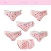 LittleForBig Panty Set and Moon 5 Size M Women's 5-Piece (Rabbit Print) - Styles,