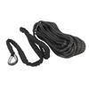1 5in X 49.2ft ATV Winch Rope with 1 4in Hooks Rubber Stopper 7000 Lbs Breaking Strength for ATV SUV UTV Motorcycle
