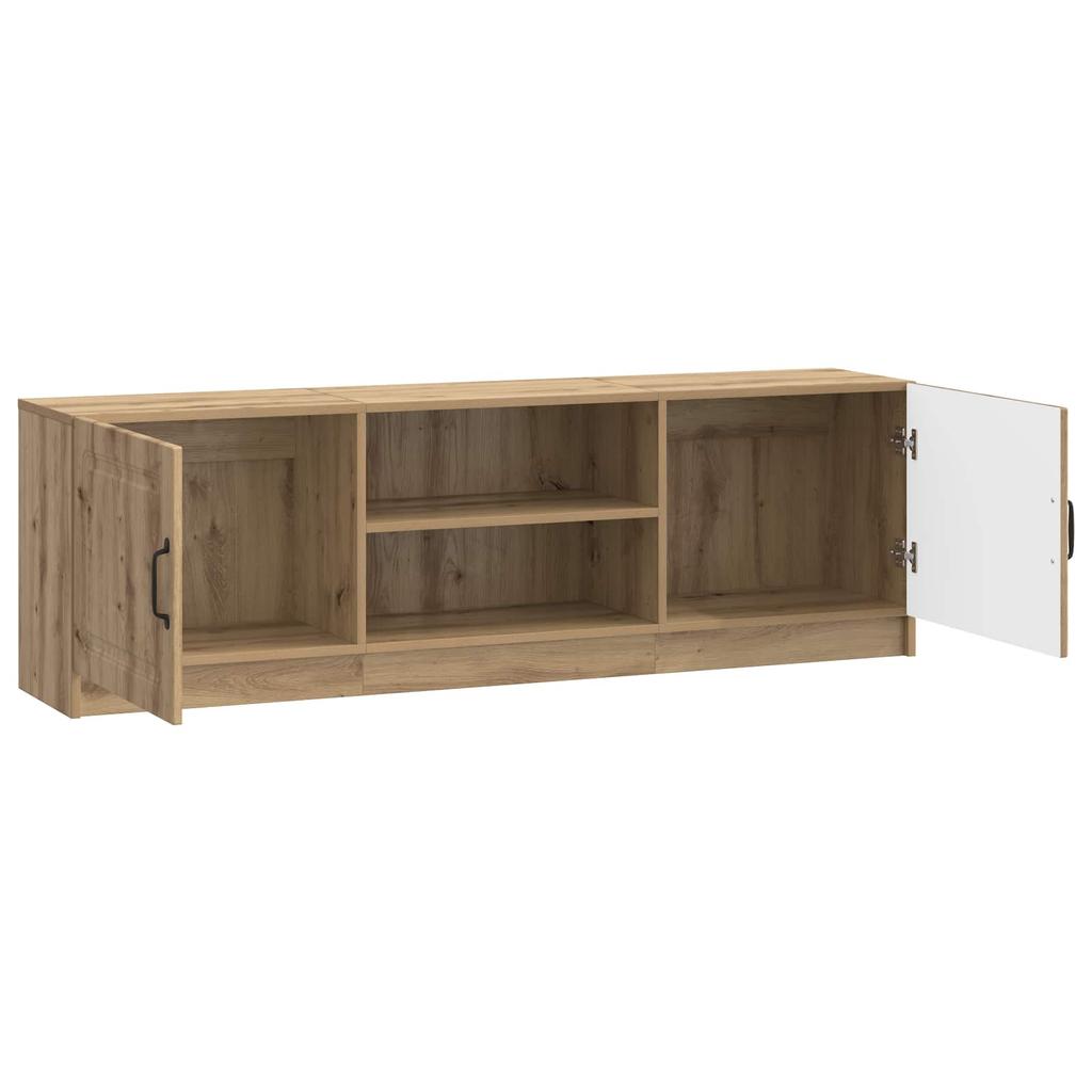 TV Stand Artisan Oak Finish 150 x 31 x 47 cm Particleboard