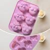 In Stock 6-Cavity Sheep Silicone Mold for Chocolate, Rice Cakes, Baking & Resin Casting