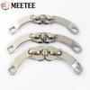 2/4/10Pairs Meetee 5# 8# 10# Nylon Zipper Slider with Lock Hole Suitcase Backpack Anti Theft Zip Head Puller Repair Accessory