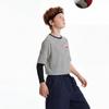 MQD Boys' Striped Raglan Sleeve T-Shirt