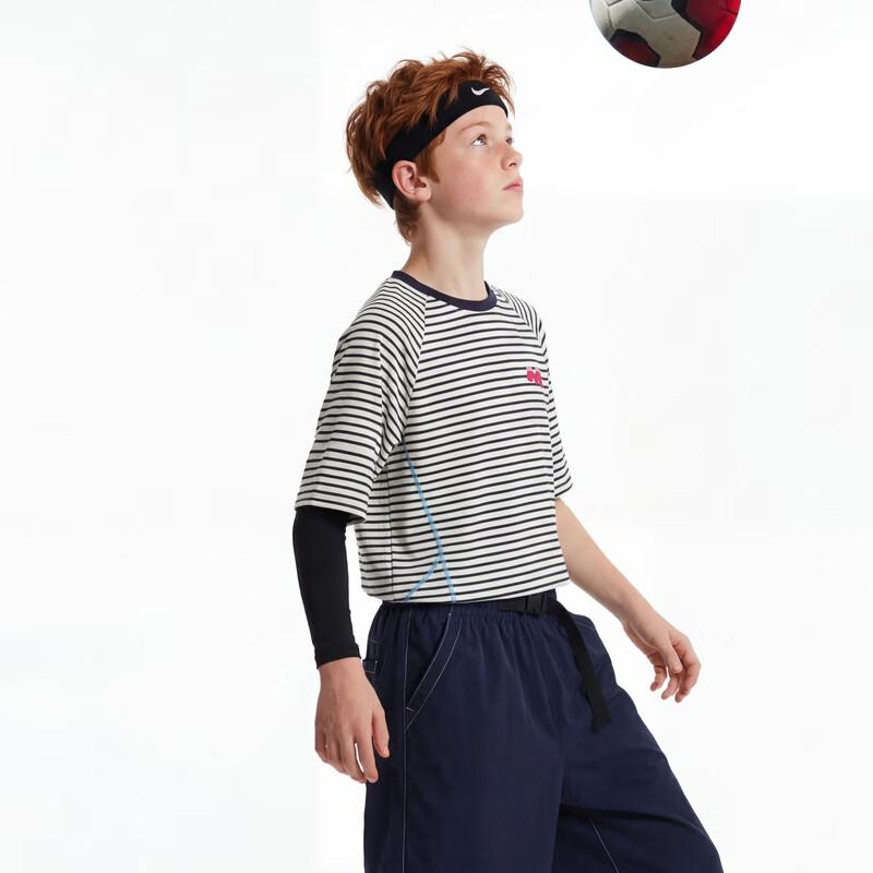 MQD Boys' Striped Raglan Sleeve T-Shirt