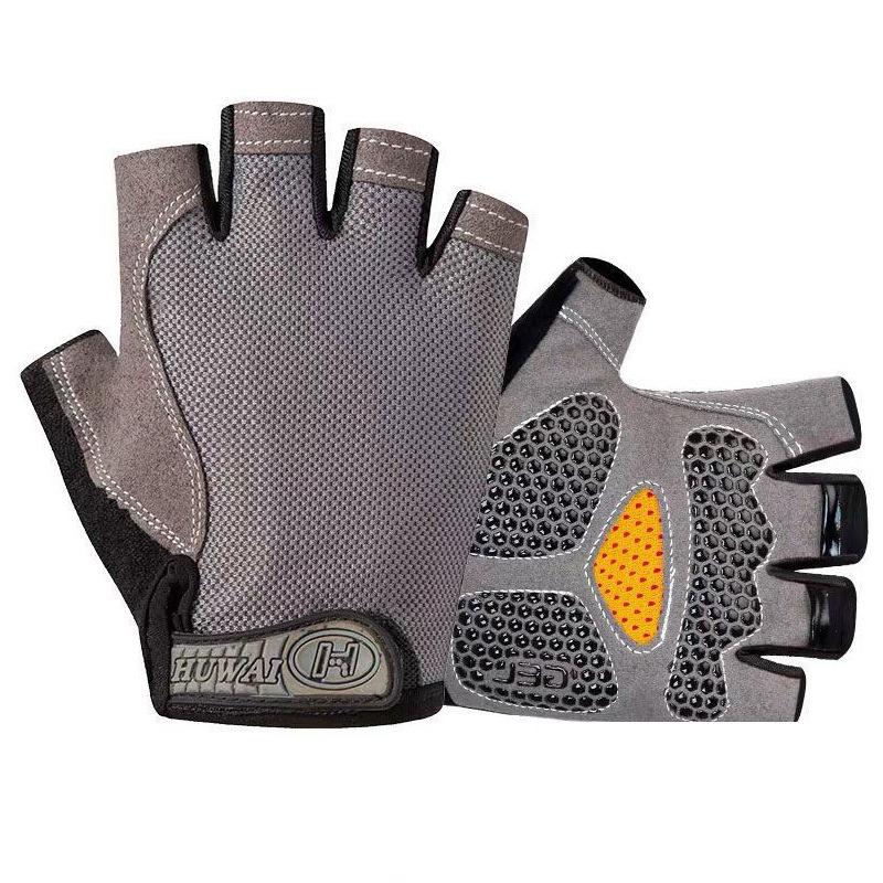 Summer Bicycle Cycling Gloves for Men and Women Sun Protection Mesh Breathable and Quick Drying Fitness Cycling Anti Slip Fishing