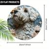 Wooden Charming Yorkshire Terrier Ornament - Perfect for Door, Wall, Home, Room, Farmhouse, Street, Shop, Garage, Bar, Garden, and Coffee House Decor