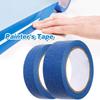 Blaues Malerkreppband zum Malen, für Kanten, Zierleisten, Decken - Abkleben für DIY-Malprojekte - Rückstandsfreies Malerkreppband