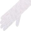 1Pairs Breathable Fishnet Gloves Floral Print Evening Mittens Kawaii Long Sexy Gloves  JK Lolita