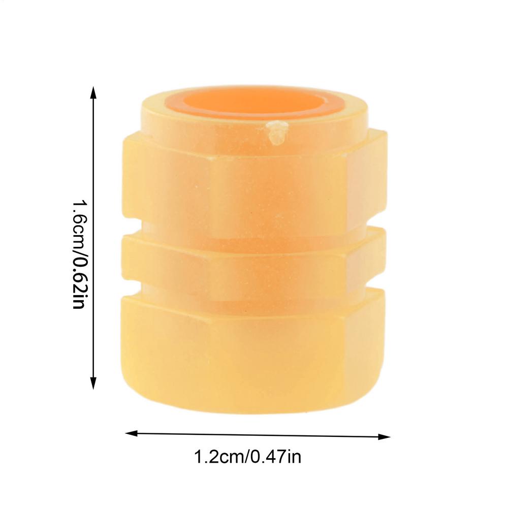 4pcs Universal American Fluorescent Luminous Tire Valve Stem Covers Car Tire Valve Cap Green /Yellow/Blue/Red Luminous Valve Cap