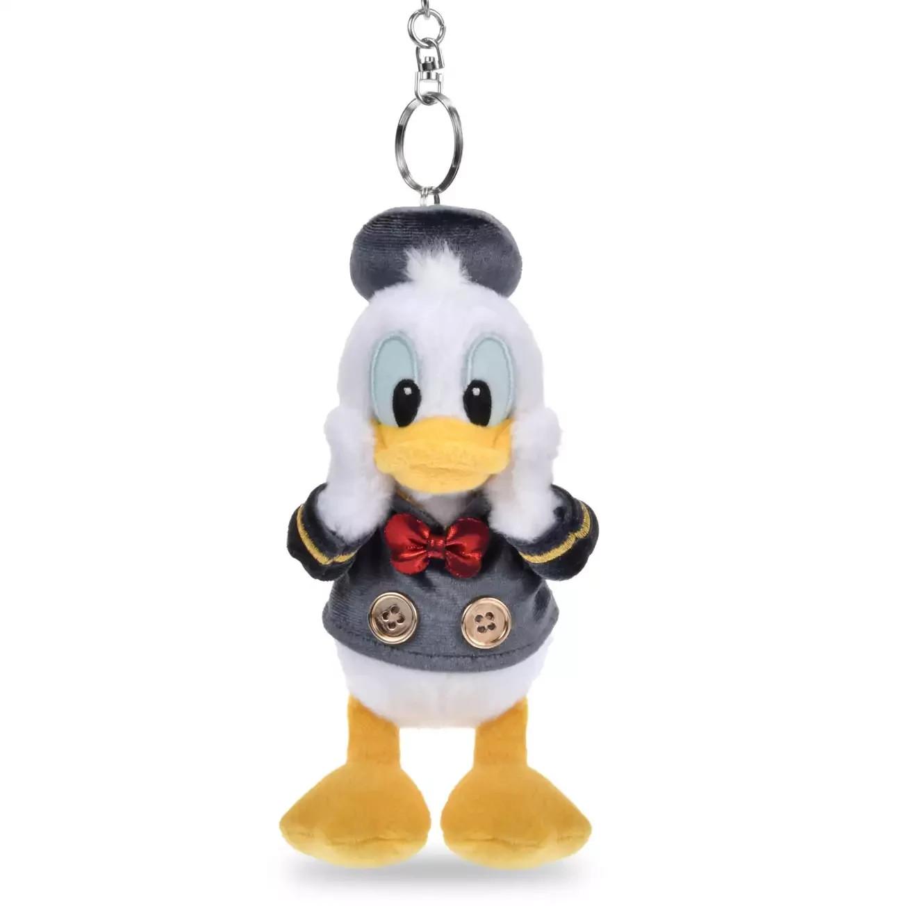 Disney store Japan Tokyo Donald Duck Plush Keychain/Keyring FASHION 2026