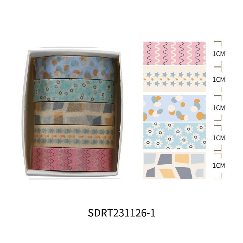 Tianquan Miaowu Washi Tape Set Cute Cartoon Decorative Paper Tape for Journaling Scrapbooking DIY Craft Sticker Supplies