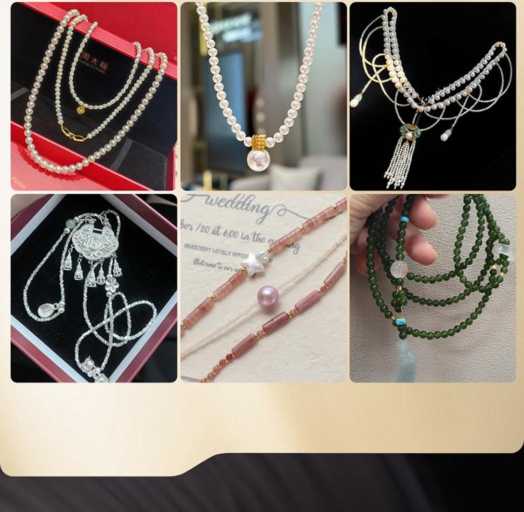 Japońska nić perłowa: Odporny na zużycie sznurek jubilerski do ręcznie tkanych naszyjników i bransoletek