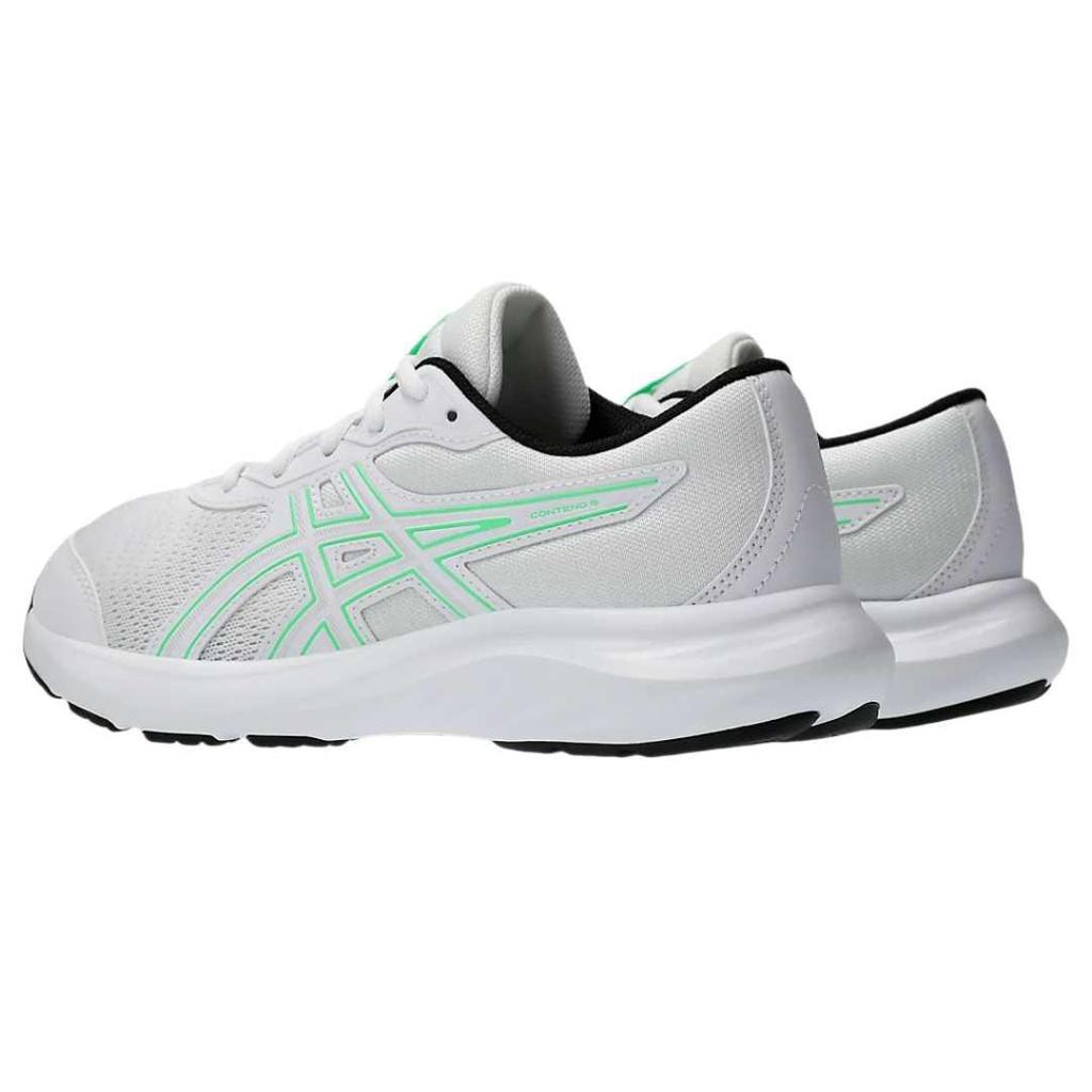 ASICS Contend 9 GS White New Leaf Kids Sneakers 1014A337-102