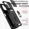 Full Cover For Xiaomi Redmi 12 5G Case For Redmi 12 5G Push Window Magnetic Phone Holder Back Case For Redmi 12 5G Case 6.79inch