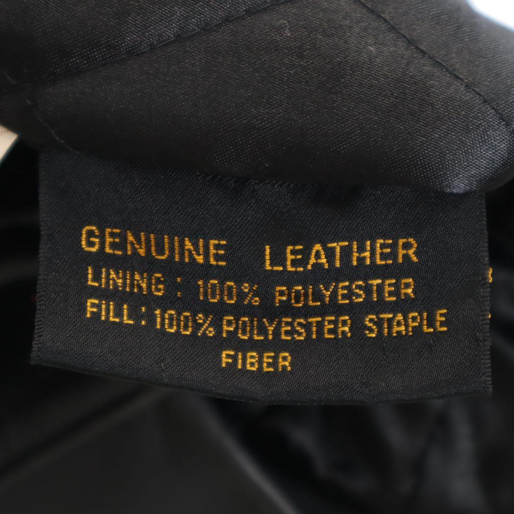 Harley Davidson Kurtka motocyklowa ze skóry naturalnej 36 czarna pojedyncza Męska Używana