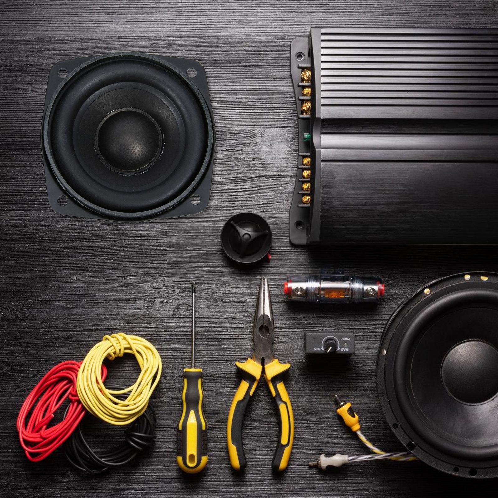 

20 Вт 4 Ом Мини DIY Динамик 75 мм 78 мм Круглый Аудио Динамик для Домашних Проектов A