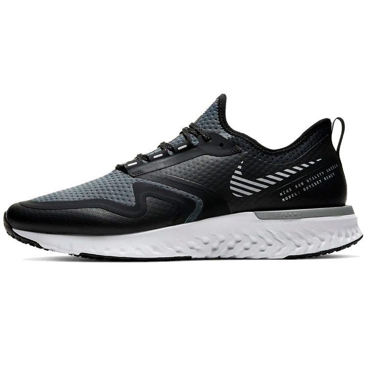 Nike Odyssey React Shield 2 Schwarz Cool Grey BQ1671-003