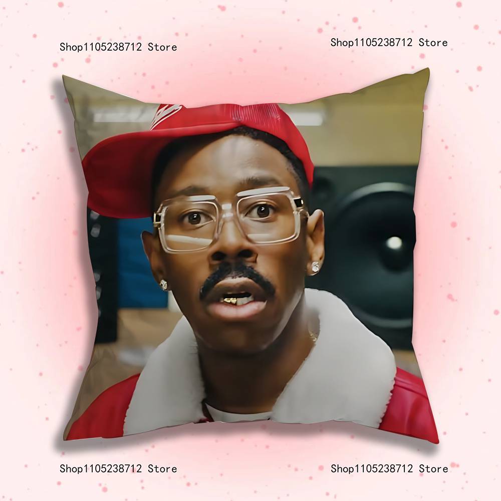 

T-Tyler Funny C-Creator Pillow Case Plush Fabric Soft Pillowcase Double Sided Print Sofa Cushion Cover Throw 12x12Inch