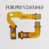 Left Right Microphone Flex Cable Replacement For PS5 Handle Inner Mic Ribbon Speaker Flat Cable For PS5  V2 V3 V4 Controller
