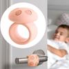 Silicone Door Knob Stopper Cute Door Handle Wall Protector Mute Shock Absorbent Child Safety Guards Home Furniture Accessories