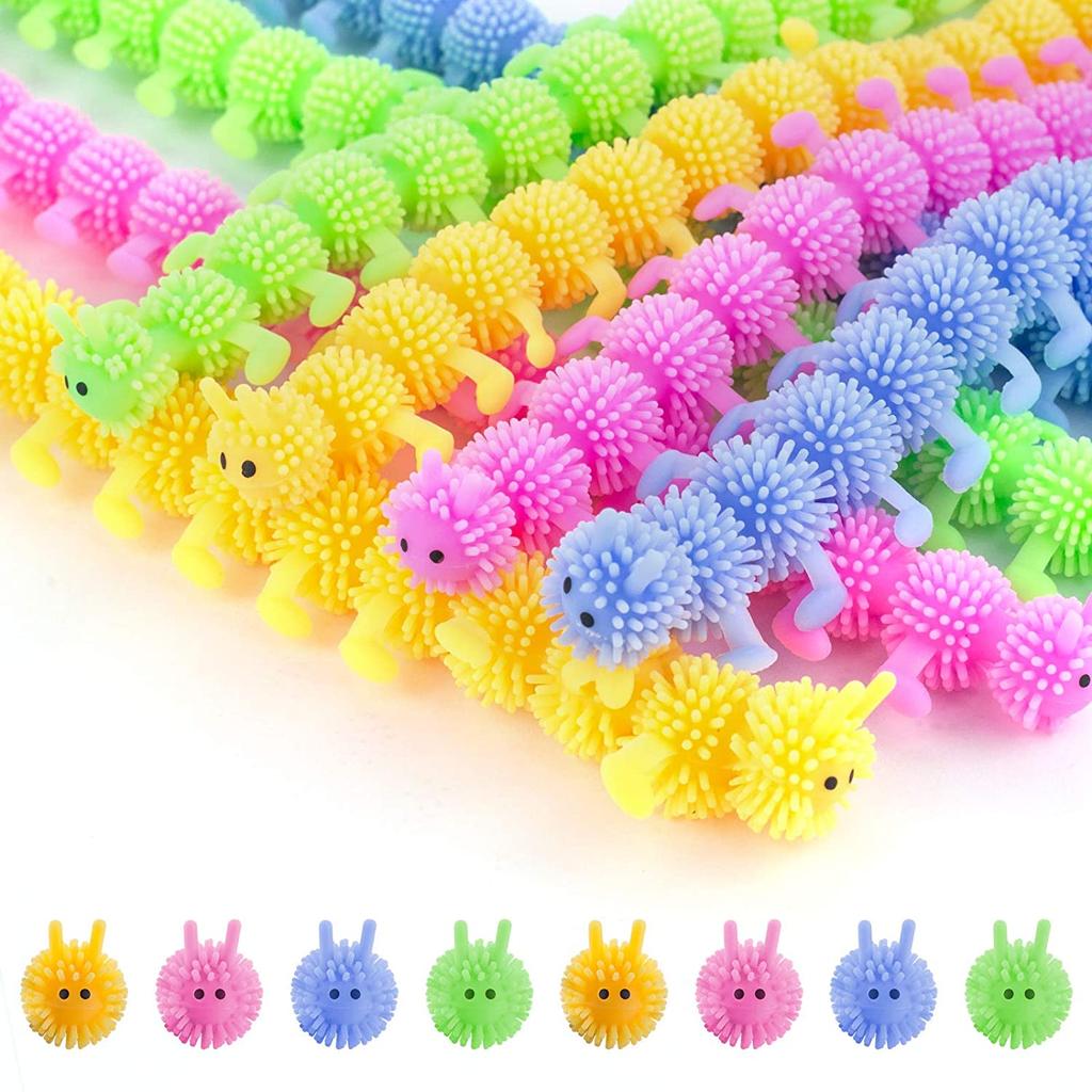 Worm Noodle Stretch String Tpr Rope Sqishy Anti Stress Toys String Fidget Autism Vent Toys Decompression Adults Kids Fun Game