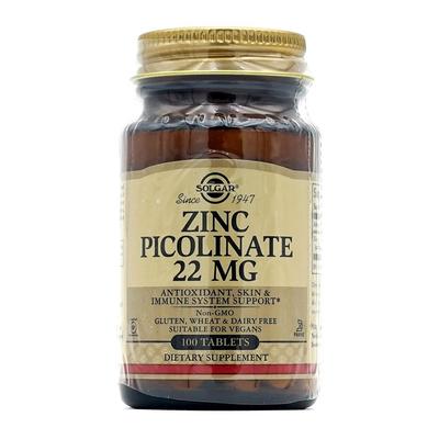 Zinc Picolinate 22 Mg, 100 Tablets