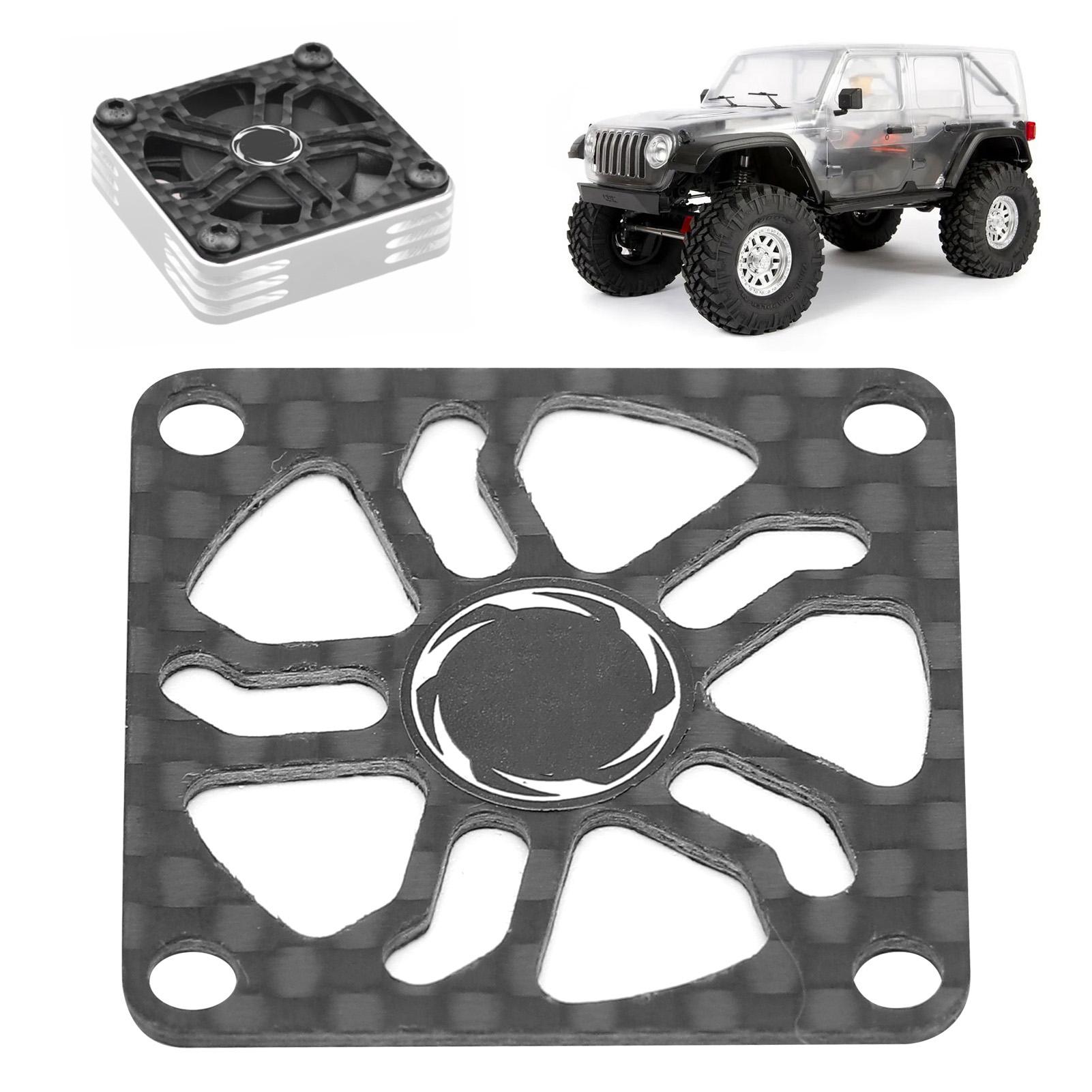 Carbon   Cooling Fan Cover for RC Motor Electric Regulating Fan   Cover