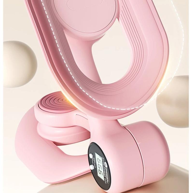 Thigh Muscle Trainer Non-Slip Ergonomic Pelvic Floor Exerciser Adjustable Leg Toner for Home Gym Slimming Postpartum Recovery