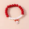 Christmas Tree Elk Xmas Bracelet Elk Santa Claus Hand Chain Exquisite Christmas Jewelry  Girl