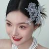 Retro Bride Flower Headwear DIY Handmade Bridal Veil Accessories for Dress Hairstyle Making Tools