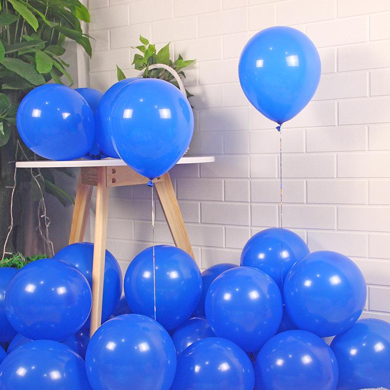 Thickened 10-Inch Matte Balloons - 1,000 Pieces for Weddings & Birthdays