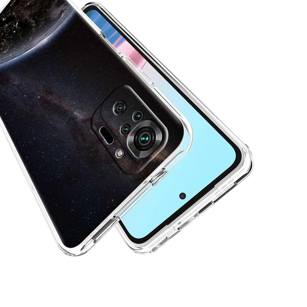 Custodia per Telefono Per Xiaomi Poco X3 NFC M3 F3 Redmi Note 9S 9 8 10 Pro 7 8T 9C 9A 8A K40 Cover Trasparente Spazio Colorato Galassia Universo