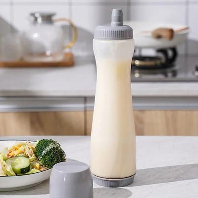 700ml Pancake Dispenser For Pancakes Hand-cranked Batter Mixing Bottle Hand Batter Mixer Bottle Cupcake Pancake Crepe
