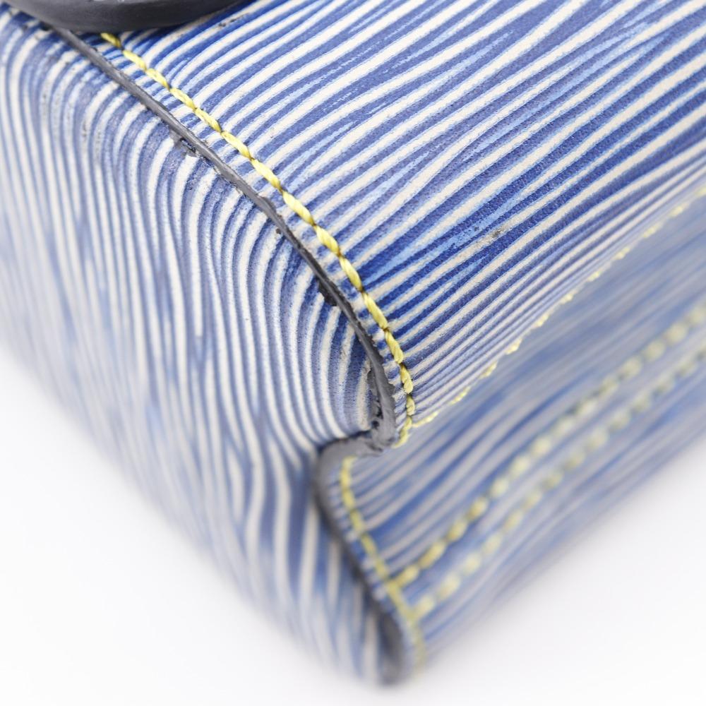 Louis Vuitton Twist MM Shoulder Bag M50271 Epi Denim Epi Leather Women Used