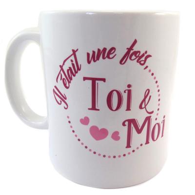 [P8516] - Ceramic Mug 'Messages' (Once Upon a Time You & Me)