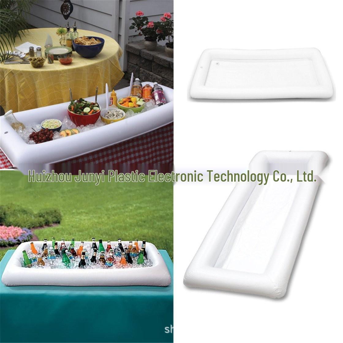 

Inflatable PVC Ice Bar for Outdoor Beer & Salad Chilling чёрный