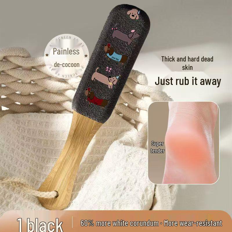 Sausage Dog Foot File: Callus Remover & Heel Scrub Stone for Home Use