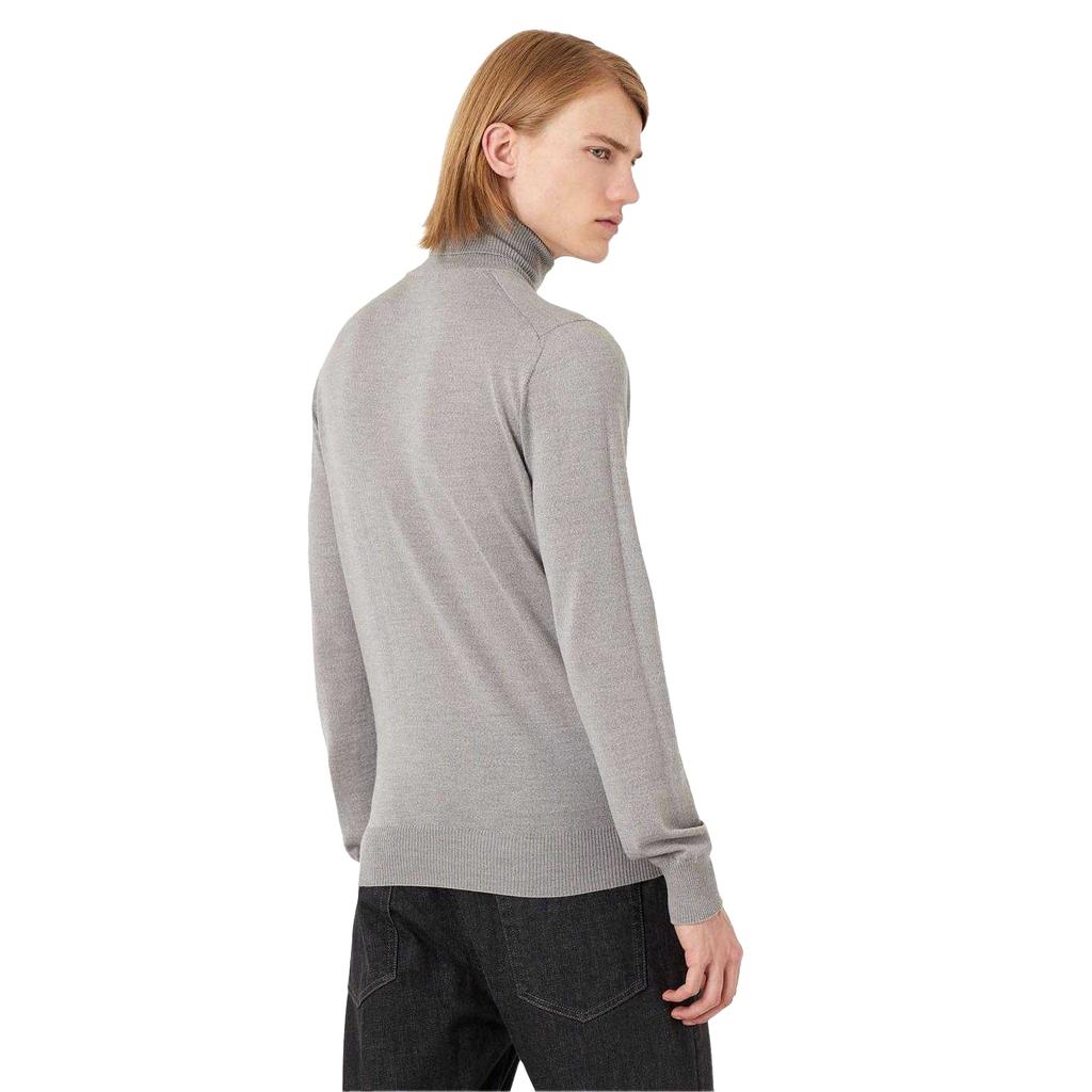Emporio Armani Mens Roll Neck Sweater Top
