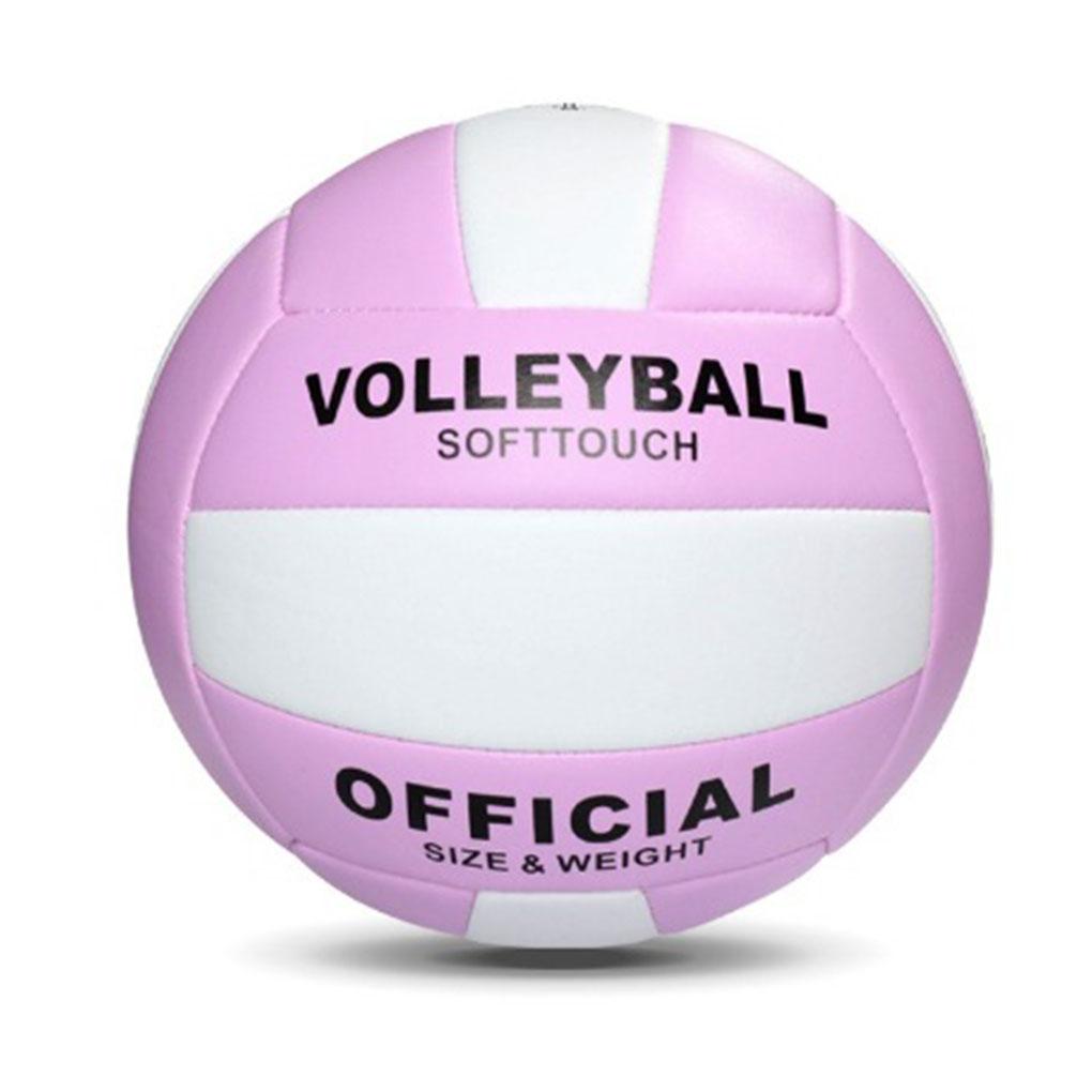 Size 5 Macaron Volleyball PVC 2.7mm Thick for Middle School Entrance Exams and Competitions Professional Match Balls Beach Use