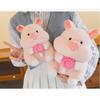Adorable Plush Pig Doll Soft Stuffed Animal Creative Lollipop Pig Toy Gift Idea