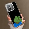 Funny Sad Forg P-Pepe Meme Shockproof Phone Case for Xiaomi Poco X7 X6 X5 X3 Pro F7 Ultra M8 Redmi 15C 15 14C 13C 12C 10C 13 12