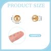 1000Pcs Brass Crimp Beads, Rondelle, Real 18K Gold Plated, 2.5x2.5x2mm, Hole: 1.6mm